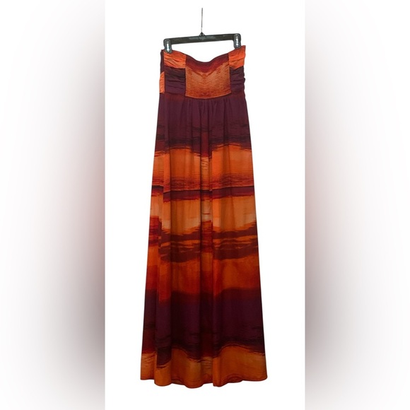 New Women’s Jessica Simpson Sunset Strapless Maxi Dress, size 10 - Picture 4 of 7